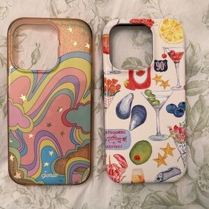 Sonix Colorful Wave and Cocktail Phone Case Duo